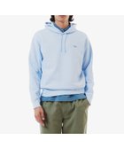 【ラコステ/LACOSTE】の鹿の子ニットワントーンフーディー / 鹿の子ニットプルオーバーパーカー ライトブルー|ID: prp329100004993471 ipo3291000000037399211