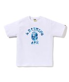 【ア ベイシング エイプ/A BATHING APE】のABC CAMO COLLEGE TEE 大人の最旬トレンドファッション＆コーディネート founy(ファウニー) ファッション Fashion レディースファッション Fashion for Women インナー Innerwear ショート Short, Short Length スリーブ Sleeve, Long Sleeve / Short Sleeve フロント Front, Front Design プリント Print, Printed Pattern ラバー Rubber, Rubber Sole thumbnail WHxBL|ID: prp329100004993480 ipo3291000000037399295