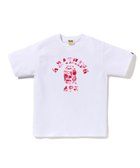 【ア ベイシング エイプ/A BATHING APE】のABC CAMO COLLEGE TEE 大人の最旬トレンドファッション＆コーディネート founy(ファウニー) ファッション Fashion レディースファッション Fashion for Women インナー Innerwear ショート Short, Short Length スリーブ Sleeve, Long Sleeve / Short Sleeve フロント Front, Front Design プリント Print, Printed Pattern ラバー Rubber, Rubber Sole thumbnail WHxPK|ID: prp329100004993480 ipo3291000000037399296