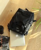 【ビームス ハート/BEAMS HEART / MEN】の【A4サイズ対応】ポリエステル 杢素材 2WAY バックパック リュック ビジネス お仕事 15.5L 大人の最旬トレンドファッション＆コーディネート founy(ファウニー) ファッション Fashion メンズファッション Fashion for Men ビジネス 仕事 通勤 Business / Work / Commuting ポケット Pocket, Pocket Detail リュック Backpack, Rucksack 傘 Umbrella, Parasol thumbnail BLACK|ID: prp329100004993491 ipo3291000000037399344