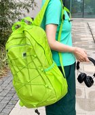 【フローリスト/florist】の【軽量・大容量】 撥水ナイロン ドロストリュックサック/バックパック 蛍光グリーン|ID: prp329100004993495 ipo3291000000037399367