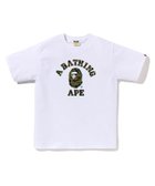 【ア ベイシング エイプ/A BATHING APE】の1ST CAMO COLLEGE TEE 大人の最旬トレンドファッション＆コーディネート founy(ファウニー) ファッション Fashion レディースファッション Fashion for Women インナー Innerwear ショート Short, Short Length スリーブ Sleeve, Long Sleeve / Short Sleeve フロント Front, Front Design プリント Print, Printed Pattern ラバー Rubber, Rubber Sole thumbnail WHxGR|ID: prp329100004993496 ipo3291000000037399375