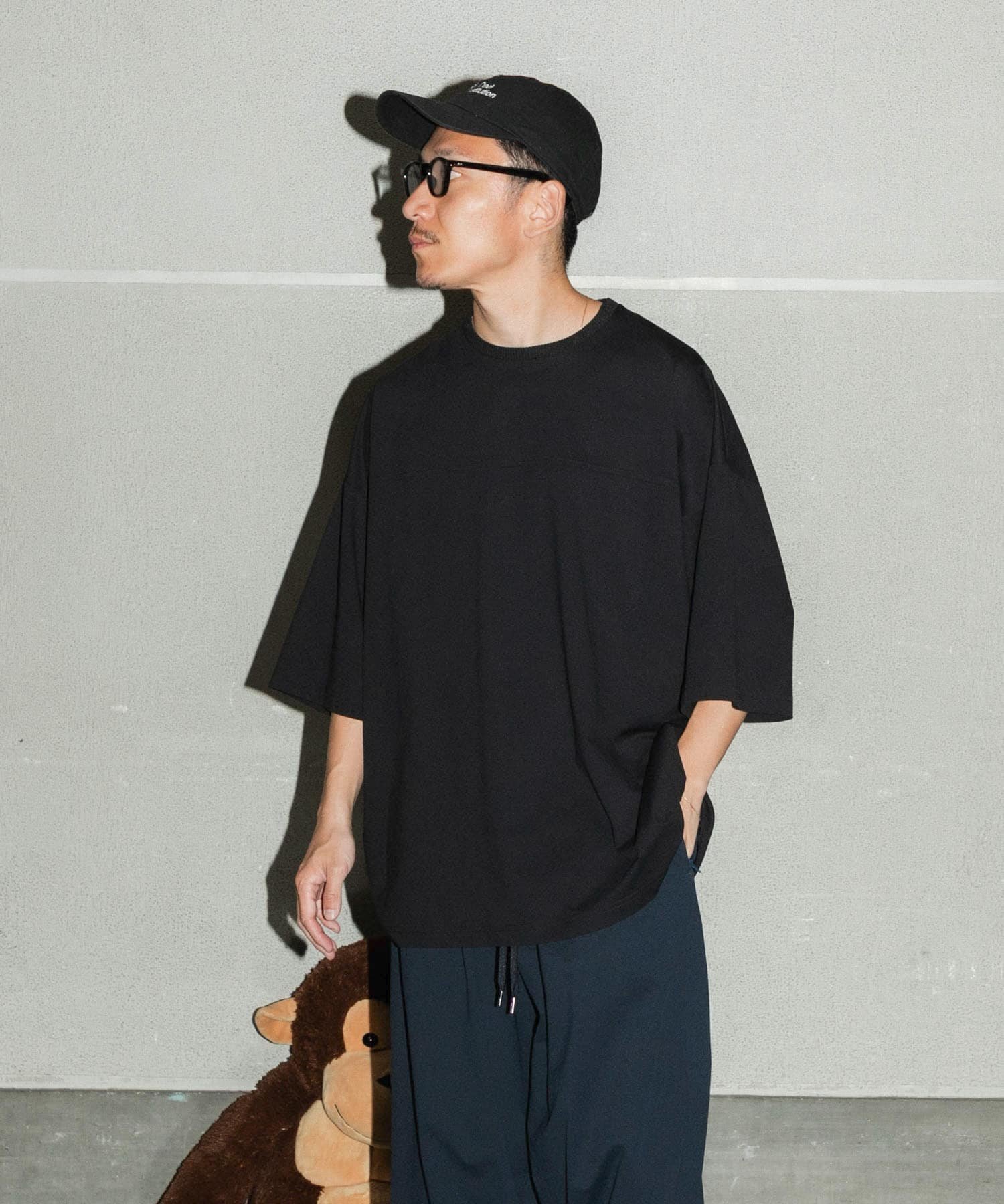 【アーバンリサーチ/URBAN RESEARCH / MEN】のWide Dad BREEZY TECH SHORT-SLEEVE T-SHIRTS インテリア・キッズ・メンズ・レディースファッション・服の通販 founy(ファウニー) 　ファッション　Fashion　メンズファッション　Fashion for Men　インナー　Innerwear　カットソー　Cut and Sewn Top　クール　Cool, Chic　吸水　Absorbent, Quick-Dry　ショーツ　Shorts, Short Pants　ショート　Short, Short Length　スタンダード　Standard, Basic　スリーブ　Sleeve, Long Sleeve / Short Sleeve　半袖　Short Sleeve, Half Sleeve　メッシュ　Mesh, Net Fabric　メンズ　Men's, Menswear　ワイド　Wide, Wide Fit　S/S・春夏　SS, Spring/Summer, Warm Season　夏　Summer　2024年　2024　エレガント 上品　Elegant　2024-2025秋冬・A/W　Autumn/Winter 2024–25 AW24–25　2026年　2026　2026春夏・S/S　Spring/Summer 2026 SS26　ブラック|ID: prp329100004993506 ipo3291000000037399444