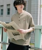 【ロッキーモンロー/Rocky Monroe】のPENNEYS 別注コラボ FOXワッペン鹿の子ヘンリーネック半袖Tシャツ 大人の最旬トレンドファッション＆コーディネート founy(ファウニー) ファッション Fashion レディースファッション Fashion for Women トップス・カットソー Cut & Sew Tops シャツ・ブラウス・オフィスカジュアル Elegant Blouses & Button-Ups ロングTシャツ・Tシャツ Longline T-Shirts & Tees アウトドア Outdoor Clothing インナー Innerwear カットソー Cut and Sewn Top コラボ Collaboration, Collab 鹿の子 Piqué, Kanoko Fabric ショルダー Shoulder, Shoulder Strap シンプル Simple, Minimal デニム Denim, Jeans Material トレンド Trend, Trending Now ドロップ Drop Shoulder, Dropped Style バランス Balance, Style Balance 別注 Limited Edition, Custom Order 半袖 Short Sleeve, Half Sleeve メンズ Men's, Menswear リラックス Relax, Relaxed Fit ワイド Wide, Wide Fit ワンポイント One Point, Statement Accent 再入荷 Restock / Back in Stock おすすめ Recommended / Our Picks エレガント 上品 Elegant thumbnail ベージュ|ID: prp329100004993512 ipo3291000000037399480