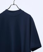 【アバハウス/ABAHOUSE / MEN】の【接触冷感】モックネック Tシャツ / COVEROSS 大人の最旬トレンドファッション＆コーディネート founy(ファウニー) ファッション Fashion メンズファッション Fashion for Men インナー Innerwear 吸水 Absorbent, Quick-Dry サマー Summer, Summer Style ジャケット Jacket, Outerwear スマート Smart, Elegant ツイル Twist, Twisted Detail バランス Balance, Style Balance モックネック Mock Neck, Short Turtleneck エレガント 上品 Elegant ビジネス 仕事 通勤 Business / Work / Commuting thumbnail ネイビー|ID: prp329100004993518 ipo3291000000037399520