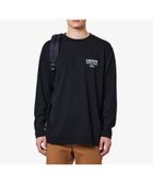 【ラコステ/LACOSTE / MEN】のJeu Set et MatchロングスリーブTシャツ 大人の最旬トレンドファッション＆コーディネート founy(ファウニー) ファッション Fashion メンズファッション Fashion for Men スポーツ Sports, Activewear スポーティ Sporty, Casual Athletic スリーブ Sleeve, Long Sleeve / Short Sleeve フレンチ French, French Style プリント Print, Printed Pattern リブニット Rib Knit, Ribbed Knit リラックス Relax, Relaxed Fit ロング Long, Long-Length thumbnail ブラック|ID: prp329100004993521 ipo3291000000037399542