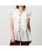 【ユナイテッドアローズ/UNITED ARROWS】のフリル ギャザー ブラウス ウォッシャブル 大人の最旬トレンドファッション＆コーディネート founy(ファウニー) ファッション Fashion レディースファッション Fashion for Women トップス・カットソー Cut & Sew Tops シャツ・ブラウス・オフィスカジュアル Elegant Blouses & Button-Ups ウォッシャブル Machine Washable ギャザー Gathered, Ruffled 軽量 Lightweight, Ultra Light スリーブ Sleeve, Long Sleeve / Short Sleeve タイトスカート Pencil Skirt, Tight Skirt フリル Frill, Ruffle プリーツ Pleats, Pleated 羽織 Haori, Light Jacket リラックス Relax, Relaxed Fit ワイド Wide, Wide Fit アウトレット Outlet / Clearance おすすめ Recommended / Our Picks thumbnail WHITE|ID: prp329100004993557 ipo3291000000037400049