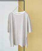 【フリークスストア/FREAK'S STORE】の限定展開 シアー ボーダー 半袖 Tシャツ 大人の最旬トレンドファッション＆コーディネート founy(ファウニー) ファッション Fashion レディースファッション Fashion for Women トップス・カットソー Cut & Sew Tops シャツ・ブラウス・オフィスカジュアル Elegant Blouses & Button-Ups ロングTシャツ・Tシャツ Longline T-Shirts & Tees 2026年 2026 2026春夏・S/S Spring/Summer 2026 SS26 おすすめ Recommended / Our Picks シアー Sheer, See-Through スニーカー Sneakers, Trainers スラックス Slacks, Dress Pants デニム Denim, Jeans Material ボーダー Border, Stripe ワイド Wide, Wide Fit 半袖 Short Sleeve, Half Sleeve 夏 Summer S/S・春夏 SS, Spring/Summer, Warm Season thumbnail ライトグレー|ID: prp329100004993568 ipo3291000000037400136