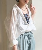 【フリークスストア/FREAK'S STORE】のインドボイル 長袖 シアーシャツ/ストライプシャツ/チェックシャツ/ストライプシャツ 全5色 大人の最旬トレンドファッション＆コーディネート founy(ファウニー) ファッション Fashion レディースファッション Fashion for Women トップス・カットソー Cut & Sew Tops シャツ・ブラウス・オフィスカジュアル Elegant Blouses & Button-Ups 2026年 2026 2026春夏・S/S Spring/Summer 2026 SS26 おすすめ Recommended / Our Picks インド Indian Textile インナー Innerwear コンパクト Compact, Small Size ストライプ Stripe, Striped Pattern チェック Check, Plaid, Tartan ベーシック Basic, Essential 夏 Summer S/S・春夏 SS, Spring/Summer, Warm Season 無地 Plain, Solid Color 羽織 Haori, Light Jacket 長袖 Long Sleeve, Full Sleeve thumbnail オフホワイト|ID: prp329100004993573 ipo3291000000037400166