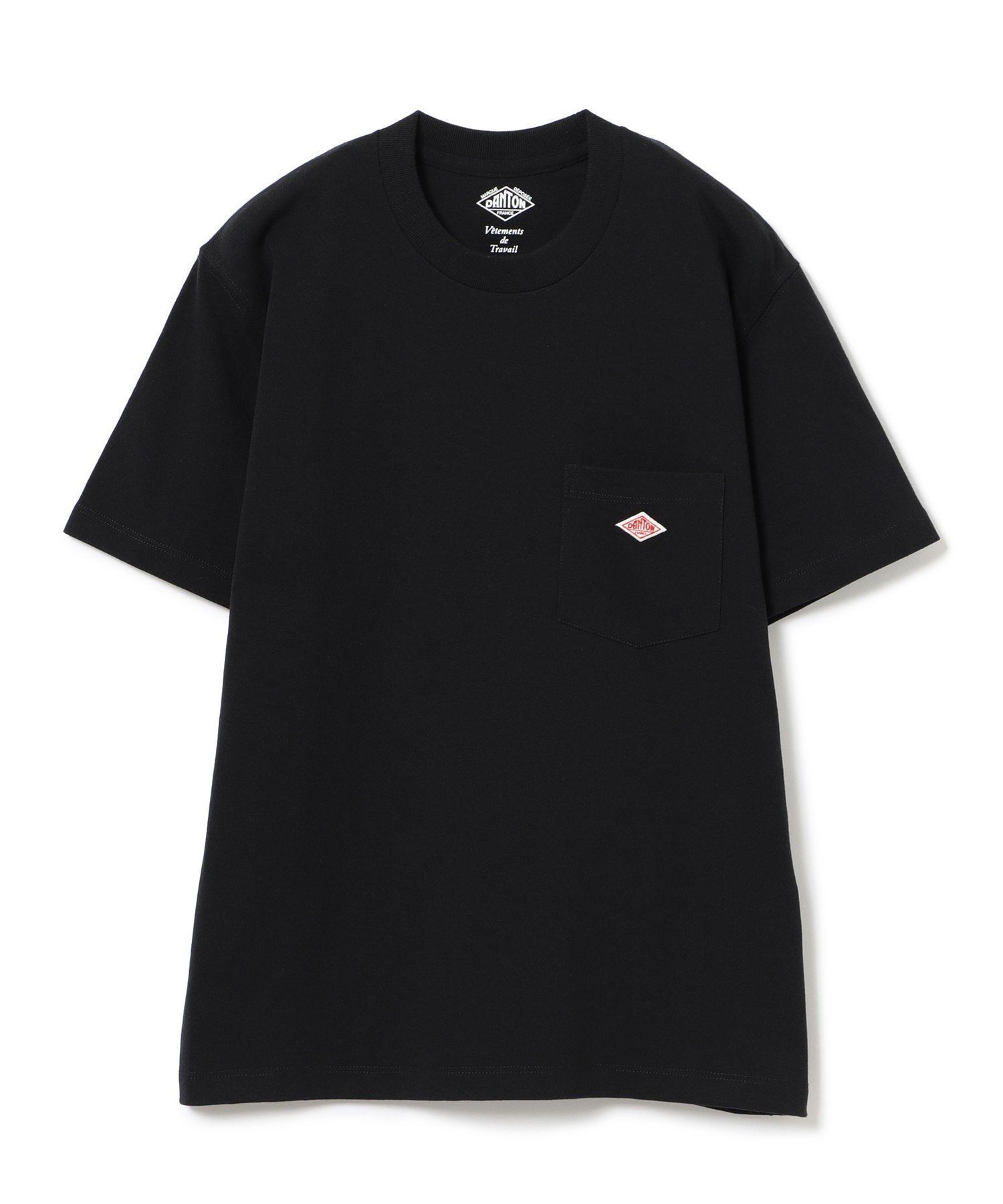 【ビームス ウイメン/BEAMS】のDANTON / ポケット Tシャツ インテリア・キッズ・メンズ・レディースファッション・服の通販 founy(ファウニー) 　ファッション　Fashion　レディースファッション　Fashion for Women　トップス・カットソー　Cut & Sew Tops　シャツ・ブラウス・オフィスカジュアル　Elegant Blouses & Button-Ups　ロングTシャツ・Tシャツ　Longline T-Shirts & Tees　インナー　Innerwear　シンプル　Simple, Minimal　ジャケット　Jacket, Outerwear　デニム　Denim, Jeans Material　定番　Standard, Basic Item　人気　Popular, Best Seller　バランス　Balance, Style Balance　フランス　France, French　ベーシック　Basic, Essential　ポケット　Pocket, Pocket Detail　半袖　Short Sleeve, Half Sleeve　ミックス　Mix, Mixed Style　リラックス　Relax, Relaxed Fit　ロング　Long, Long-Length　ワーク　Workwear, Utility Style　夏　Summer　BLACK|ID: prp329100004993575 ipo3291000000037400181