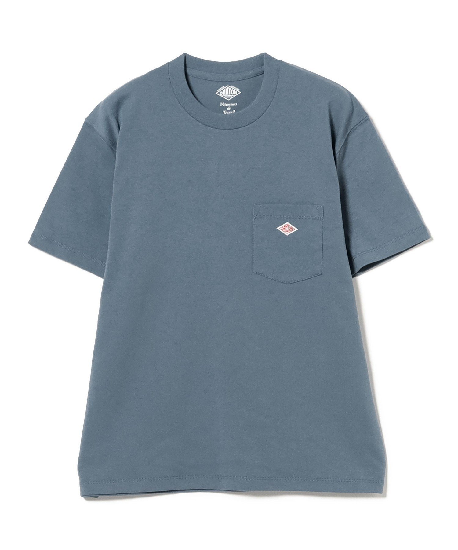 【ビームス ウイメン/BEAMS】のDANTON / ポケット Tシャツ インテリア・キッズ・メンズ・レディースファッション・服の通販 founy(ファウニー) 　ファッション　Fashion　レディースファッション　Fashion for Women　トップス・カットソー　Cut & Sew Tops　シャツ・ブラウス・オフィスカジュアル　Elegant Blouses & Button-Ups　ロングTシャツ・Tシャツ　Longline T-Shirts & Tees　インナー　Innerwear　シンプル　Simple, Minimal　ジャケット　Jacket, Outerwear　デニム　Denim, Jeans Material　定番　Standard, Basic Item　人気　Popular, Best Seller　バランス　Balance, Style Balance　フランス　France, French　ベーシック　Basic, Essential　ポケット　Pocket, Pocket Detail　半袖　Short Sleeve, Half Sleeve　ミックス　Mix, Mixed Style　リラックス　Relax, Relaxed Fit　ロング　Long, Long-Length　ワーク　Workwear, Utility Style　夏　Summer　DARK_SAX|ID: prp329100004993575 ipo3291000000037400186