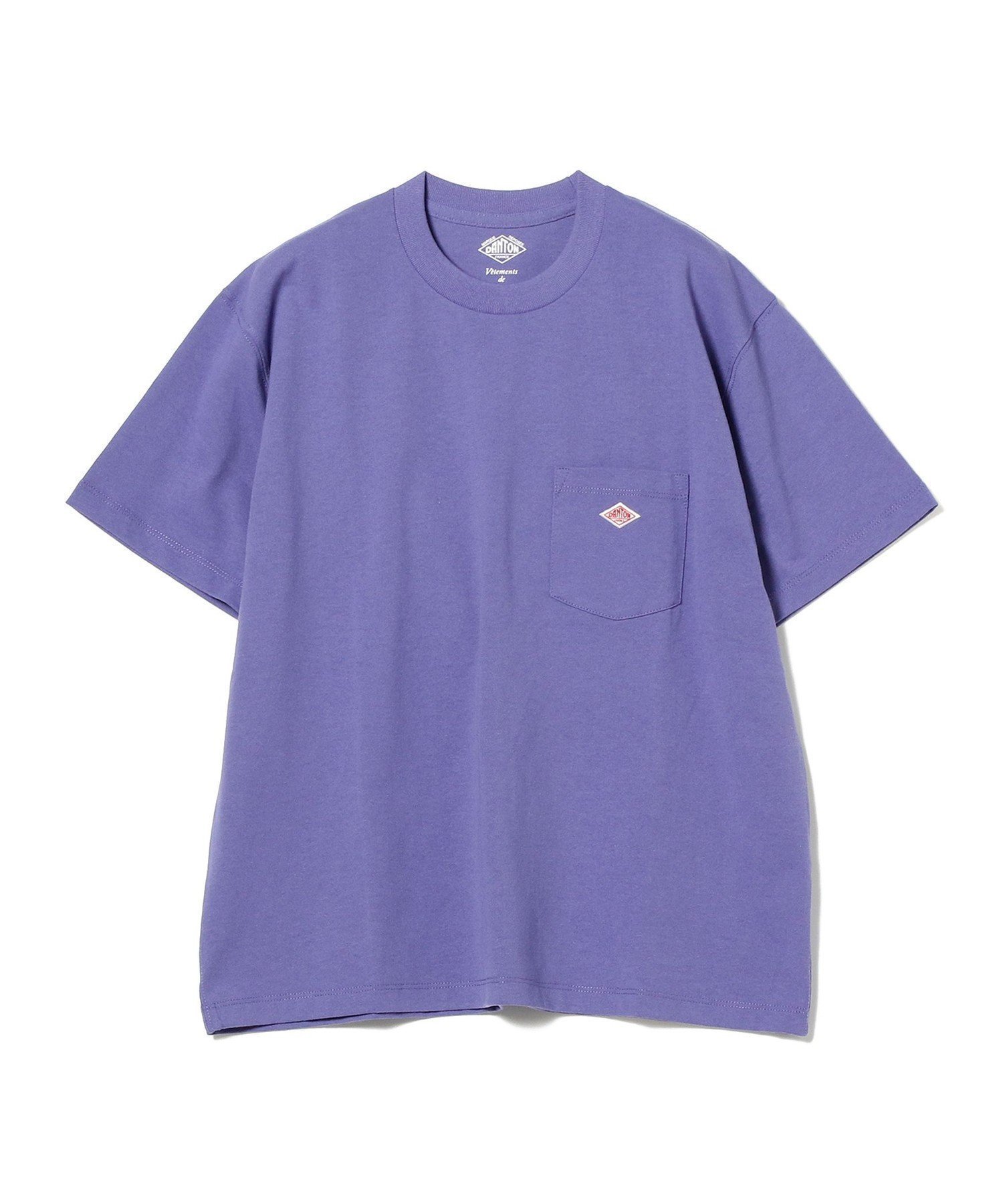 【ビームス ウイメン/BEAMS】のDANTON / ポケット Tシャツ インテリア・キッズ・メンズ・レディースファッション・服の通販 founy(ファウニー) 　ファッション　Fashion　レディースファッション　Fashion for Women　トップス・カットソー　Cut & Sew Tops　シャツ・ブラウス・オフィスカジュアル　Elegant Blouses & Button-Ups　ロングTシャツ・Tシャツ　Longline T-Shirts & Tees　インナー　Innerwear　シンプル　Simple, Minimal　ジャケット　Jacket, Outerwear　デニム　Denim, Jeans Material　定番　Standard, Basic Item　人気　Popular, Best Seller　バランス　Balance, Style Balance　フランス　France, French　ベーシック　Basic, Essential　ポケット　Pocket, Pocket Detail　半袖　Short Sleeve, Half Sleeve　ミックス　Mix, Mixed Style　リラックス　Relax, Relaxed Fit　ロング　Long, Long-Length　ワーク　Workwear, Utility Style　夏　Summer　PURPLE|ID: prp329100004993575 ipo3291000000037400187