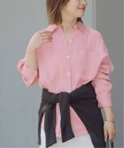 【ジャーナルスタンダード レリューム/JOURNAL STANDARD relume】の《追加2》カラーリネンオーバーサイズシャツ 大人の最旬トレンドファッション＆コーディネート founy(ファウニー) ファッション Fashion レディースファッション Fashion for Women トップス・カットソー Cut & Sew Tops シャツ・ブラウス・オフィスカジュアル Elegant Blouses & Button-Ups 2026年 2026 2026春夏・S/S Spring/Summer 2026 SS26 シンプル Simple, Minimal リネン Linen, Linen Fabric 再入荷 Restock / Back in Stock 夏 Summer ビジネス 仕事 通勤 Business / Work / Commuting thumbnail ピンク|ID: prp329100004993586 ipo3291000000037400276