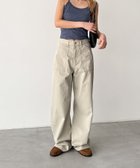 【キャナルジーン/CANAL JEAN】のEl mar ウォッシングベイカーパンツ 大人の最旬トレンドファッション&コーディネート founy(ファウニー) ファッション Fashion レディースファッション Fashion for Women パンツ Pants & Trousers コンパクト Compact, Small Size シューズ Shoes, Footwear スニーカー Sneakers, Trainers タンク Tank Top, Sleeveless Top ポケット Pocket, Pocket Detail ワイド Wide, Wide Fit おすすめ Recommended / Our Picks エレガント 上品 Elegant thumbnail ベージュ|ID: prp329100004993611 ipo3291000000037400467