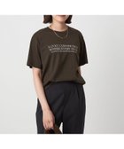 【ユナイテッドアローズ/UNITED ARROWS】のロゴ ショートスリーブ Tシャツ 大人の最旬トレンドファッション＆コーディネート founy(ファウニー) ファッション Fashion レディースファッション Fashion for Women トップス・カットソー Cut & Sew Tops シャツ・ブラウス・オフィスカジュアル Elegant Blouses & Button-Ups ロングTシャツ・Tシャツ Longline T-Shirts & Tees インナー Innerwear 春 Spring 秋 Autumn コンパクト Compact, Small Size サロペット Overalls, Salopette ショート Short, Short Length スリーブ Sleeve, Long Sleeve / Short Sleeve ボトム Bottoms, Lower Wear モノトーン Monotone, Black and White ルーズ Loose, Oversized アウトレット Outlet / Clearance おすすめ Recommended / Our Picks 夏 Summer thumbnail DK.GRAY|ID: prp329100004993618 ipo3291000000037400523