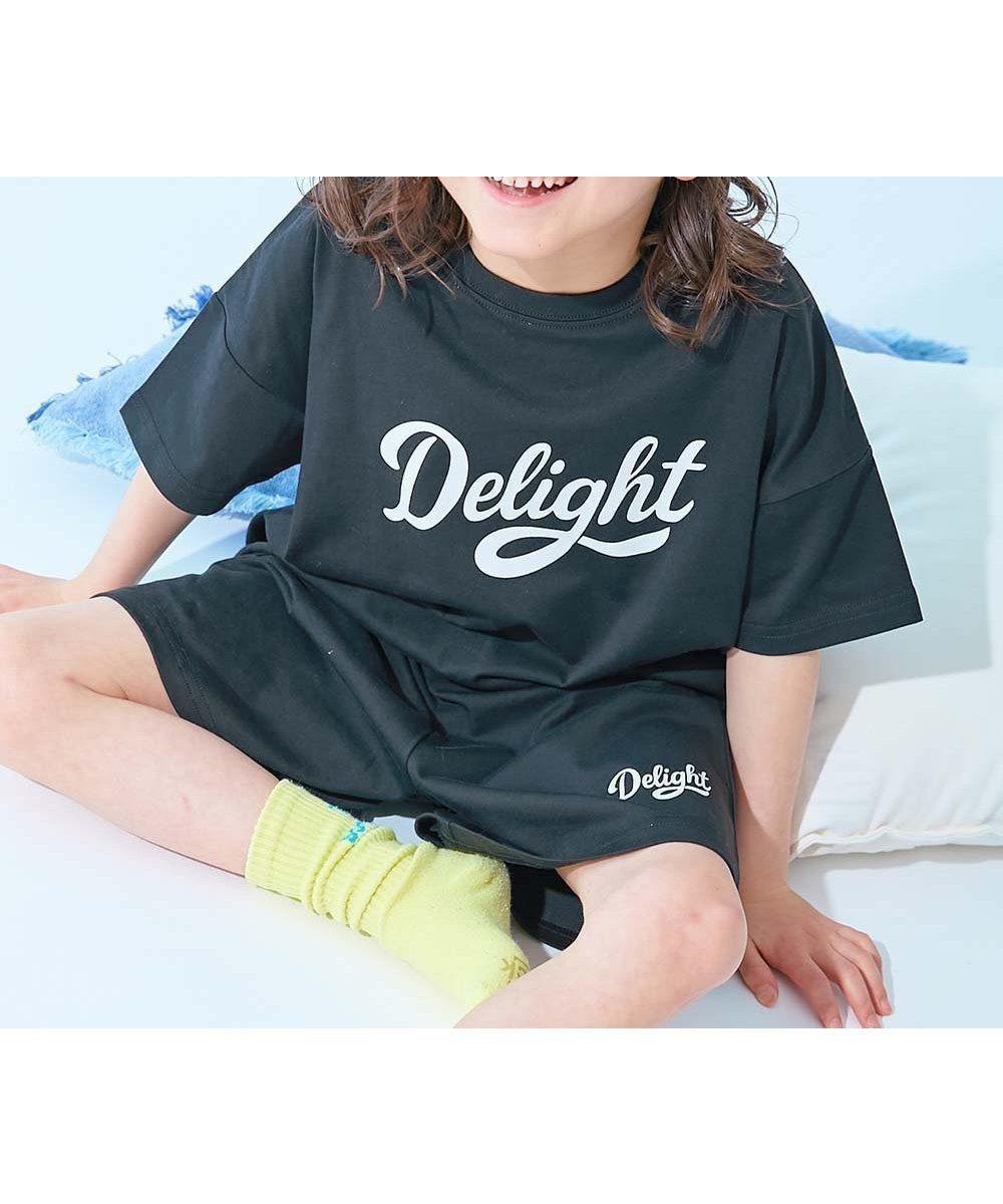 【デビロック/devirock / KIDS】の【ひやシャリ】接触冷感 普段使いもしやすい ボーイズ パジャマ 子供服 キッズ 26SS インテリア・キッズ・メンズ・レディースファッション・服の通販 founy(ファウニー) 　ファッション　Fashion　キッズファッション　Fashion for Kids　キャップ　Cap, Baseball Cap　スニーカー　Sneakers, Trainers　セットアップ　Set-Up, Coordinated Outfit　パジャマ　Pajamas, Sleepwear　プリント　Print, Printed Pattern　ボーイズ　Boyish, Boy Style　おすすめ　Recommended / Our Picks　夏　Summer　2026年　2026　2026春夏・S/S　Spring/Summer 2026 SS26　003-ロゴ-ブラック|ID: prp329100004993619 ipo3291000000037400608