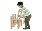 【フライミープティ/FLYMEe petit / GOODS】のKids Chair / キッズチェア #12223 3脚までスタッキング(重ね置き)可能なため、場所をとりません。|ID:prp329100000000579