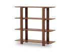 【ノーウェアライクホーム/NOWHERE LIKE HOME / GOODS】のOWEN shelf / オーウェン シェルフ M 大人の最旬トレンドファッション＆コーディネート founy(ファウニー) 送料無料 Free Shipping ホーム・キャンプ・アウトドア・お取り寄せ Home Living / Home & Lifestyle / Camping Gear / Outdoor Camping 家具・インテリア Home Furniture & Interior. Stylish & Functional Living Spaces 収納家具・キャビネット Storage Furniture シェルフ・オープンラック・収納棚 Open Shelf Rack thumbnail ウッド:ウォールナット|ID: prp329100000000588 ipo3291000000037086974