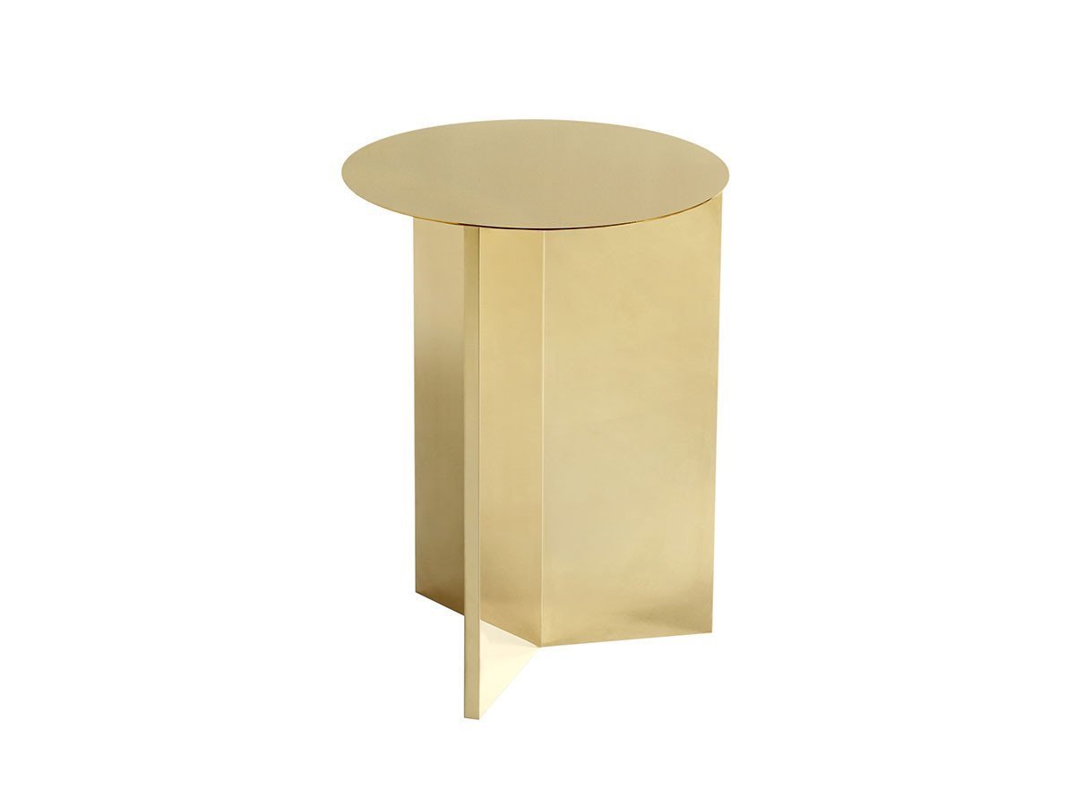 【ヘイ/HAY / GOODS】のSLIT TABLE HIGH TABLE / スリットテーブル ハイテーブル インテリア・キッズ・メンズ・レディースファッション・服の通販 founy(ファニー) 　送料無料　Free Shipping　コンパクト　Compact　スリット　Slit　テーブル　Table　フレーム　Flame　メタリック　Metallic　ホーム・キャンプ・アウトドア・お取り寄せ　Home,Garden,Outdoor,Camping Gear　家具・インテリア　Furniture　テーブル　Table　サイドテーブル・小テーブル　Side Table/Small Table　ブラス|ID: prp329100000000595 ipo3291000000030211193