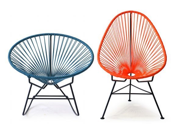 【メトロクス/METROCS / GOODS】のAcapulco Rocking Chair / アカプルコ ロッキングチェア インテリア・キッズ・メンズ・レディースファッション・服の通販 founy(ファニー) 　送料無料　Free Shipping　アウトドア　Outdoor Clothing　シンプル　Simple, Minimal　フレーム　Frame, Outline　リゾート　Resort, Vacation Style　左:本商品 、右:同シリーズの「アカプルコチェア」|ID: prp329100000000601 ipo3291000000030240225