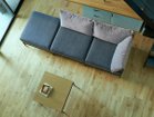 【アドレス/address / GOODS】のKarla sofa corner / カーラ ソファ コーナー 大人の最旬トレンドファッション＆コーディネート founy(ファウニー) 送料無料 Free Shipping クッション Cushion, Throw Pillow スリム Slim, Slim Fit フレーム Frame, Outline ホーム・キャンプ・アウトドア・お取り寄せ Home Living / Home & Lifestyle / Camping Gear / Outdoor Camping 家具・インテリア Home Furniture & Interior. Stylish & Functional Living Spaces ソファー Couches & Sofas thumbnail 背クッション張地:グレイ組合せ例:コーナー、1シーター、オットマン 各1台|ID: prp329100000000602 ipo3291000000036996553