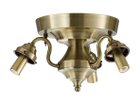 【フライミー ファクトリー/FLYMEe Factory / GOODS】のCUSTOM SERIES 3 Ceiling Lamp × Trans Jam / カスタムシリーズ 3灯シーリングランプ × トランス(ジャム) 器具本体:ゴールド|ID:prp329100000000603
