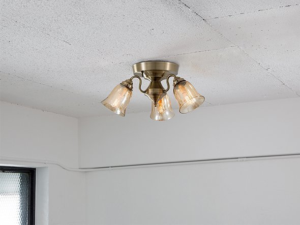 【フライミー ファクトリー/FLYMEe Factory / GOODS】のCUSTOM SERIES 3 Ceiling Lamp × Trans Jam / カスタムシリーズ 3灯シーリングランプ × トランス(ジャム) 人気、トレンドファッション・服の通販 founy(ファニー) 　アンティーク　Antique　ガラス　Glass　シンプル　Simple　フォルム　Form　台形　Trapezoid　ホーム・キャンプ・アウトドア・お取り寄せ　Home,Garden,Outdoor,Camping Gear　家具・インテリア　Home Furniture & Interior. Stylish & Functional Living Spaces　ライト・照明　Lighting & Light Fixtures　シーリングライト　Ceiling Light　other-4|ID: prp329100000000603 ipo3291000000031540951