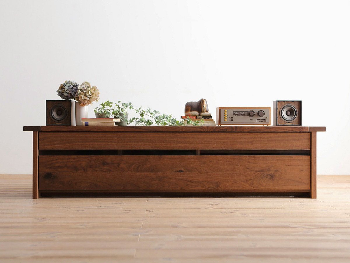【広松木工/Hiromatsu Furniture / GOODS】のCIELO / シエロ テレビボード インテリア・キッズ・メンズ・レディースファッション・服の通販 founy(ファニー) 　スリット　Slit, Slit Detail　ホーム・キャンプ・アウトドア・お取り寄せ　Home Living / Home & Lifestyle / Camping Gear / Outdoor Camping　家具・インテリア　Home Furniture & Interior. Stylish & Functional Living Spaces　テレビボード・テレビ台　TV Cabinets & Consoles　テレビ台・TVボード　Tv Board　ウッド:ウォールナット 、サイズ:幅178cm|ID: prp329100000000620 ipo3291000000036647654