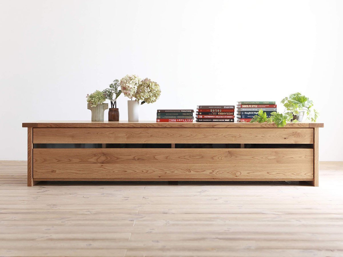 【広松木工/Hiromatsu Furniture / GOODS】のCIELO / シエロ テレビボード インテリア・キッズ・メンズ・レディースファッション・服の通販 founy(ファニー) 　スリット　Slit, Slit Detail　ホーム・キャンプ・アウトドア・お取り寄せ　Home Living / Home & Lifestyle / Camping Gear / Outdoor Camping　家具・インテリア　Home Furniture & Interior. Stylish & Functional Living Spaces　テレビボード・テレビ台　TV Cabinets & Consoles　テレビ台・TVボード　Tv Board　ウッド:オーク 、サイズ:幅206cm|ID: prp329100000000620 ipo3291000000036647655