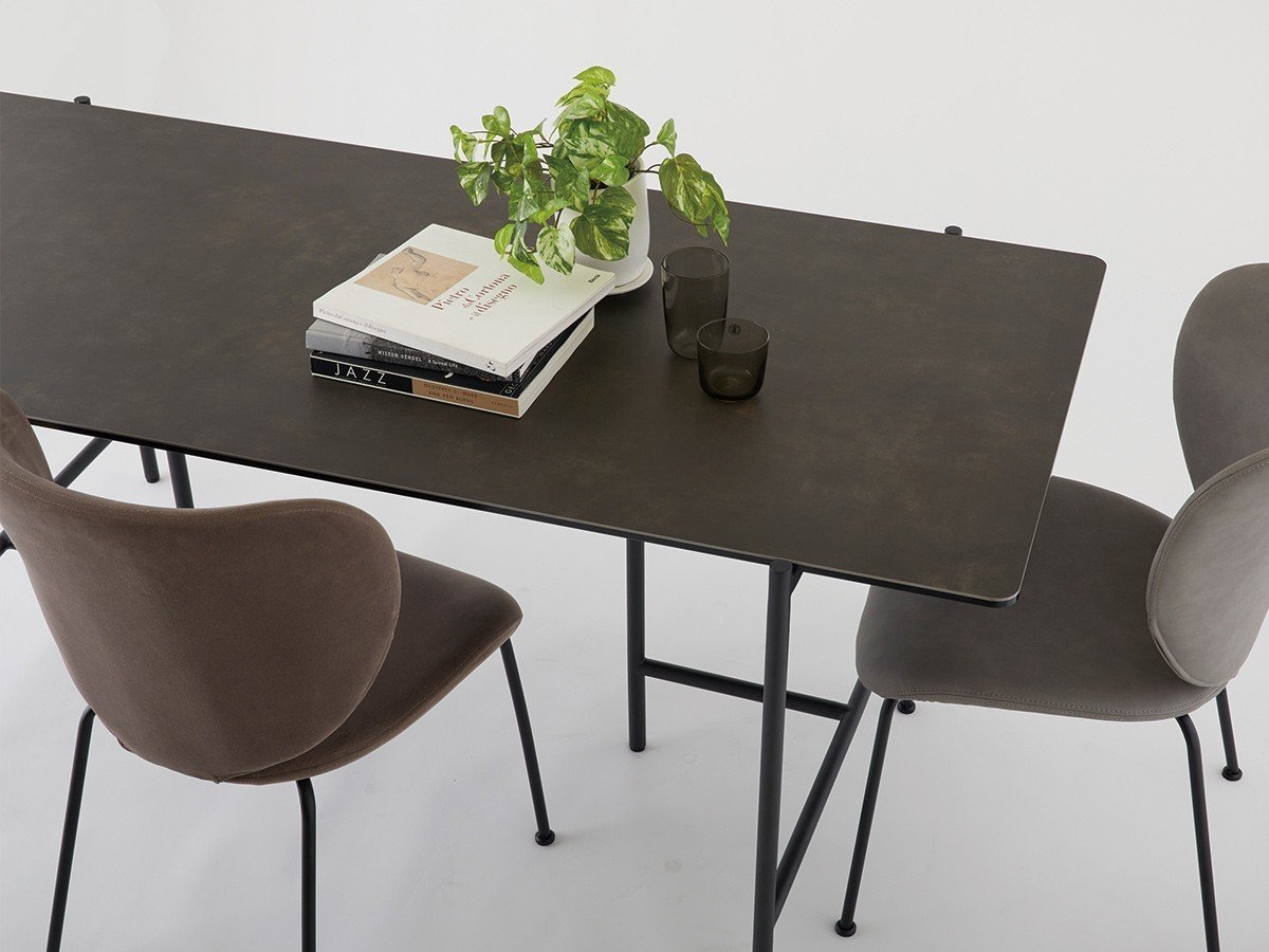 【モーダ エン カーサ/moda en casa / GOODS】のPIPA table ceramic / ピパ テーブル(セラミック天板) 人気、トレンドファッション・服の通販 founy(ファニー) 　抗菌　Antibacterial, Bacteria-Resistant　スリム　Slim, Slim Fit　テーブル　Table, Dining Table　メタル　Metal, Metal Parts　ホーム・キャンプ・アウトドア・お取り寄せ　Home Living / Home & Lifestyle / Camping Gear / Outdoor Camping　家具・インテリア　Home Furniture & Interior. Stylish & Functional Living Spaces　テーブル　Dining, Coffee & Side Tables　ダイニングテーブル・食卓テーブル　Dining Tables　other-4|ID: prp329100000000644 ipo3291000000031527983