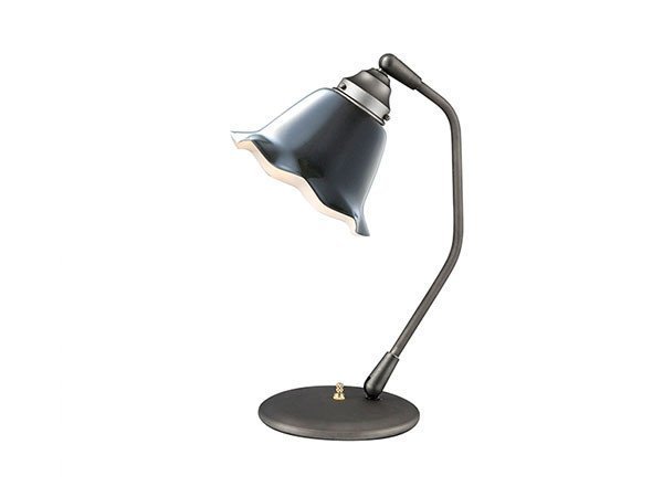 【フライミー ファクトリー/FLYMEe Factory / GOODS】のCUSTOM SERIES Classic Desk Lamp × Mini Wave Enamel / カスタムシリーズ クラシックデスクランプ × ミニエナメル(ウェーブ) インテリア・キッズ・メンズ・レディースファッション・服の通販 founy(ファニー) 　ウェーブ　Wave　エナメル　Enamel　ガラス　Glass　クラシック　Classic　デスク　Desk　ホーム・キャンプ・アウトドア・お取り寄せ　Home,Garden,Outdoor,Camping Gear　家具・インテリア　Furniture　ライト・照明　Lighting & Light Fixtures　デスクライト・テーブルライト　Desk Light/Table Light　器具本体:ビンテージメタル、シェード:グレー|ID: prp329100000000689 ipo3291000000007914808