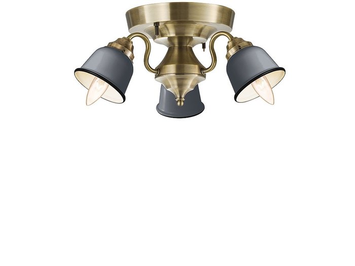 【フライミー ファクトリー/FLYMEe Factory / GOODS】のCUSTOM SERIES 3 Ceiling Lamp × Petit Steel / カスタムシリーズ 3灯シーリングランプ × スチール(プチ) インテリア・キッズ・メンズ・レディースファッション・服の通販 founy(ファニー) https://founy.com/ 送料無料 Free Shipping アンティーク Antique クラシカル Classical シンプル Simple ホーム・キャンプ・アウトドア・お取り寄せ Home,Garden,Outdoor,Camping Gear 家具・インテリア Furniture ライト・照明 Lighting & Light Fixtures シーリングライト Ceiling Light |ID: prp329100000000717 ipo3291000000007916425