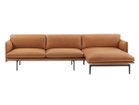 【ムート/MUUTO / GOODS】のOUTLINE SOFA / CHAISE LONGUE - RIGHT / アウトラインソファ シェーズロング 右 張地:リファインレザーコニャック|ID: prp329100000000720 ipo3291000000030203792