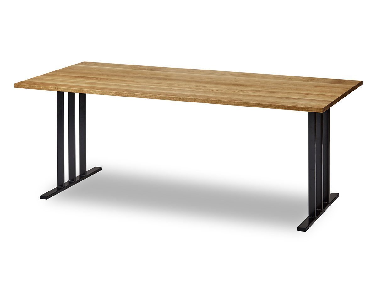 【フライミー ファクトリー/FLYMEe Factory / GOODS】のDINING TABLE / ダイニングテーブル #100783(角面タイプ) インテリア・キッズ・メンズ・レディースファッション・服の通販 founy(ファニー) 　オイル　Oil　シンプル　Simple　テーブル　Table　バランス　Balance　ホーム・キャンプ・アウトドア・お取り寄せ　Home,Garden,Outdoor,Camping Gear　家具・インテリア　Furniture　テーブル　Table　ダイニングテーブル　Dining Table　天板:オーク、サイズ:幅180 × 奥行85cm|ID: prp329100000000740 ipo3291000000026194044