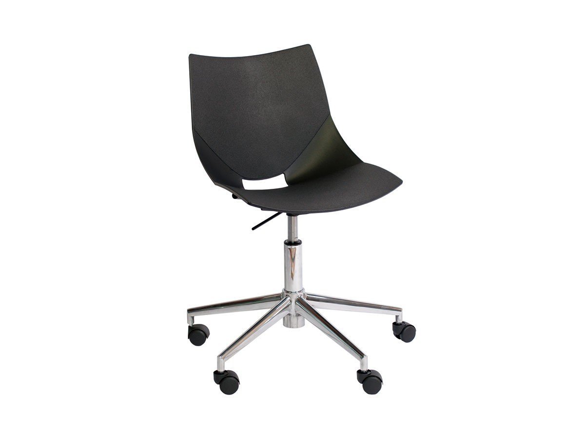 【チェラントラ/Cerantola / GOODS】のKoska Swivel X Desk Chair / コスカ スウィーベル X デスクチェア インテリア・キッズ・メンズ・レディースファッション・服の通販 founy(ファニー) 　送料無料　Free Shipping　デスク　Desk　フィット　Fit　ホーム・キャンプ・アウトドア・お取り寄せ　Home,Garden,Outdoor,Camping Gear　家具・インテリア　Furniture　チェア・椅子　Chair　オフィスチェア・デスクチェア　Office Chair/Desk Chair　ブラック|ID: prp329100000000767 ipo3291000000026267092