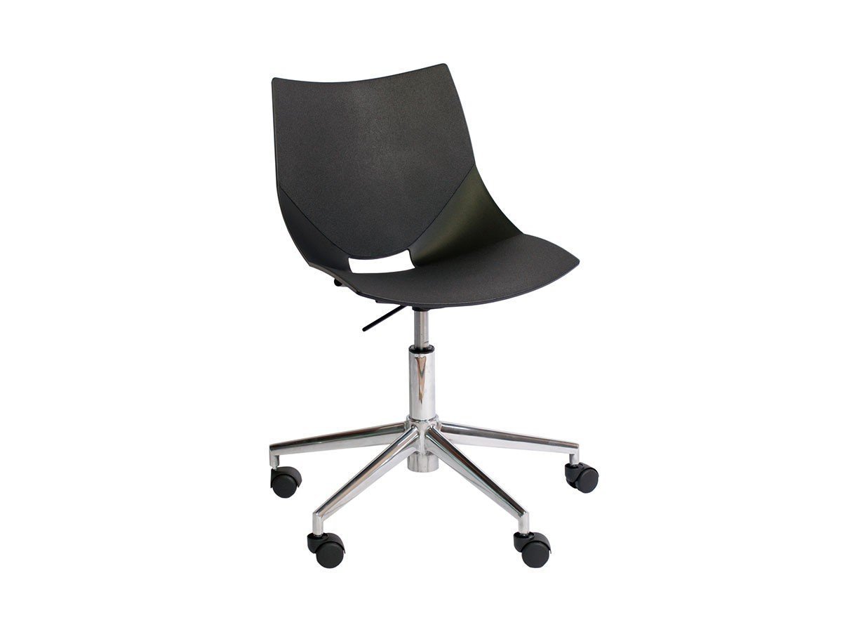 【チェラントラ/Cerantola / GOODS】のKoska Swivel X Desk Chair / コスカ スウィーベル X デスクチェア インテリア・キッズ・メンズ・レディースファッション・服の通販 founy(ファウニー) 　送料無料　Free Shipping　デスク　Desk, Work Desk　フィット　Fit, Slim Fit　ホーム・キャンプ・アウトドア・お取り寄せ　Home Living / Home & Lifestyle / Camping Gear / Outdoor Camping　家具・インテリア　Home Furniture & Interior. Stylish & Functional Living Spaces　チェア・椅子　Seating & Chairs　オフィスチェア・在宅ワーク用チェア　Office & Desk Chairs　ブラック|ID: prp329100000000767 ipo3291000000037066820