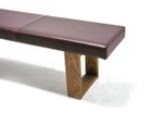 【マスターウォール/MASTERWAL / GOODS】のGROW BENCH / グロウ ベンチ ウッドレッグス 張地にレザーをご選択の場合、座面にステッチが入ります。|ID: prp329100000000786 ipo3291000000034006311