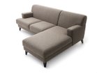 【フライミー ブラン/FLYMEe Blanc / GOODS】の2P SOFA / 2人掛け片肘ソファ n59103(右アーム・真鍮キャスター脚) 参考イメージ(張地:ルーク アッシュ / Bランク)|ID:prp329100000000806