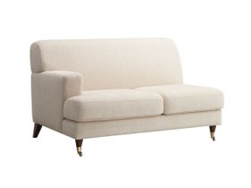 【フライミー ブラン/FLYMEe Blanc / GOODS】の2P SOFA / 2人掛け片肘ソファ n59103(右アーム・真鍮キャスター脚) 人気、トレンドファッション・服の通販 founy(ファニー) クッション Cushion, Throw Pillow フォルム Silhouette, Form ホーム・キャンプ・アウトドア・お取り寄せ Home Living / Home & Lifestyle / Camping Gear / Outdoor Camping 家具・インテリア Home Furniture & Interior. Stylish & Functional Living Spaces ソファー Couches & Sofas |ID:prp329100000000806