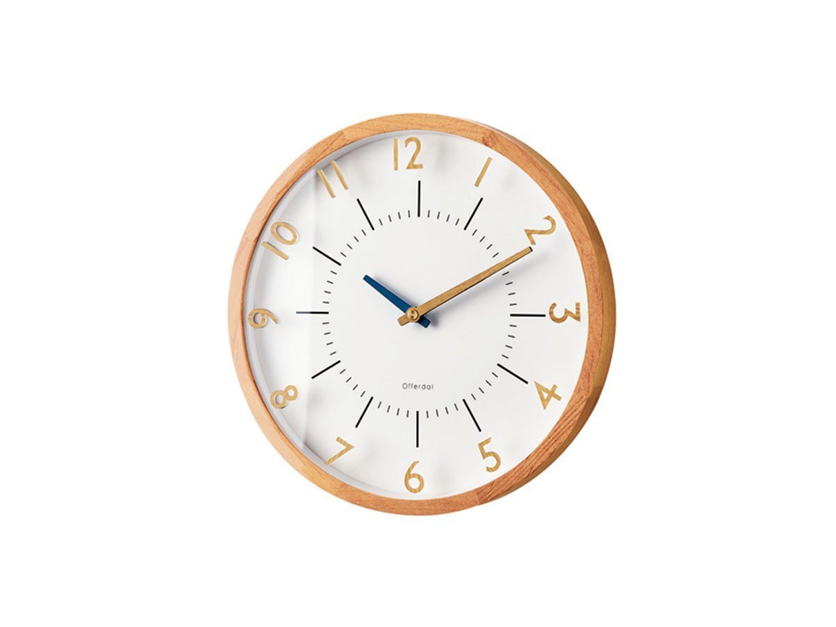 【フライミーパーラー/FLYMEe Parlor / GOODS】のWall Clock / ウォールクロック #107001 インテリア・キッズ・メンズ・レディースファッション・服の通販 founy(ファニー) 　アクリル　Acrylic　ウッド　Wood　ガラス　Glass　シンプル　Simple　フレーム　Flame　プリント　Print　時計　Clock　ホーム・キャンプ・アウトドア・お取り寄せ　Home,Garden,Outdoor,Camping Gear　家具・インテリア　Furniture　その他 インテリア雑貨、家具　Furniture, Interior, Others　ナチュラル|ID: prp329100000000821 ipo3291000000007925081