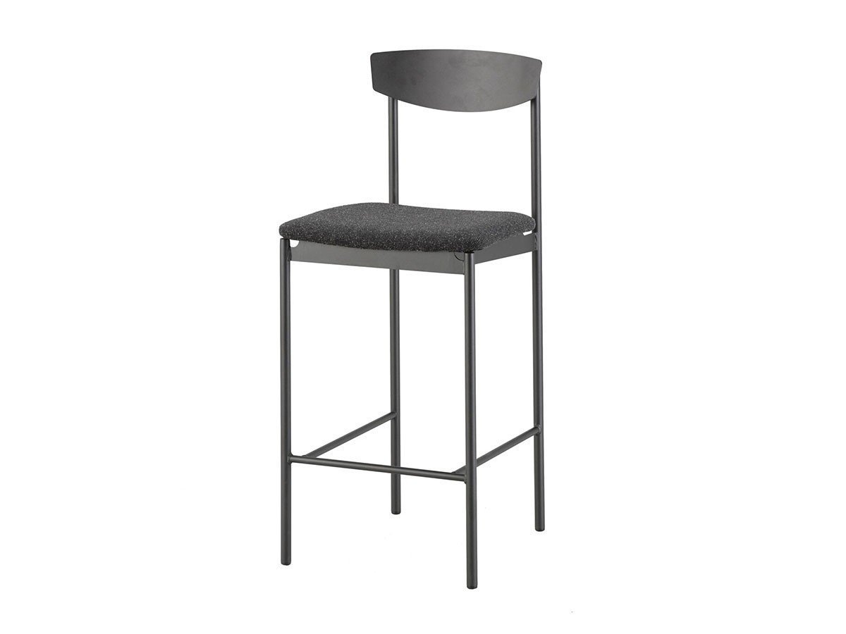 【杉山製作所/Sugiyama Seisakusho / GOODS】のPetit Counter Chair / プチ カウンターチェア インテリア・キッズ・メンズ・レディースファッション・服の通販 founy(ファニー) 　送料無料　Free Shipping　スタンダード　Standard, Basic　ホーム・キャンプ・アウトドア・お取り寄せ　Home Living / Home & Lifestyle / Camping Gear / Outdoor Camping　家具・インテリア　Home Furniture & Interior. Stylish & Functional Living Spaces　チェア・椅子　Seating & Chairs　カウンターチェア・ハイチェア　Bar Stools / High Stools　張地:ホルム HoCGR チャコールグレー(Aランク)、フレームサンドダークグレー、サイズ:座面高7|ID: prp329100000000830 ipo3291000000033949848
