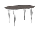 【フリッツ ハンセン/FRITZ HANSEN / GOODS】のTABLE SERIES SUPERELLIPSE / テーブルシリーズ スーパー楕円テーブル スパンレッグ B611 天板:ラミネート / グレー、脚部:クローム仕上|ID: prp329100000000872 ipo3291000000036861376