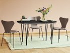 【フリッツ ハンセン/FRITZ HANSEN / GOODS】のTABLE SERIES SUPERELLIPSE / テーブルシリーズ スーパー楕円テーブル スパンレッグ B611 天板:ラミネート / ブラック、脚部:ブラック|ID: prp329100000000872 ipo3291000000037091181