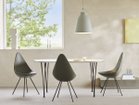【フリッツ ハンセン/FRITZ HANSEN / GOODS】のTABLE SERIES SUPERELLIPSE / テーブルシリーズ スーパー楕円テーブル スパンレッグ B611 参考イメージ(天板:ラミネート / ホワイト、脚部:ブラウンブロンズ)|ID: prp329100000000872 ipo3291000000037091185