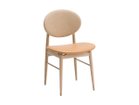【アリアケ/ARIAKE / GOODS】のOutline Chair / アウトラインチェア(レザーシート+ファブリックバック) 背面張地:B-IV(ファブリック / モリデン)、座面張地:ナチュラル(レザー / ミドリ)、フレー|ID: prp329100000000882 ipo3291000000033076817