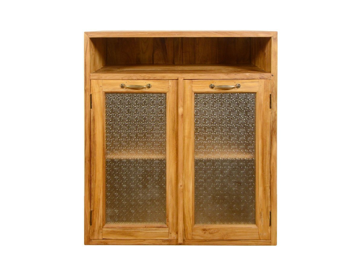 【カジャ/KAJA / GOODS】のUKKO Old Teak Kitchen Cabinet / ウッコ チーク古材 キッチンキャビネット 人気、トレンドファッション・服の通販 founy(ファニー) 　ガラス　Glass　ホーム・キャンプ・アウトドア・お取り寄せ　Home,Garden,Outdoor,Camping Gear　キッチン・ダイニング　Kitchen Dining　キッチン収納　Kitchen　食器棚・レンジ台・キッチンボード　Cupboards, Stovetops, Kitchen Boards　ホーム・キャンプ・アウトドア・お取り寄せ　Home,Garden,Outdoor,Camping Gear　キッチン・ダイニング　Kitchen Dining　キッチン家電・キッチン用品　Kitchenware　カップ&ソーサー・マグ　Cup & Saucer Mug　 other-1|ID: prp329100000000888 ipo3291000000007879173