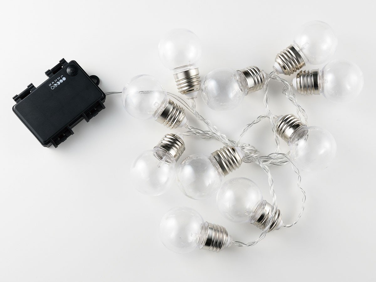 【フライミーパーラー/FLYMEe Parlor / GOODS】のLED Stringlight 10bulb / LEDストリングライト 10灯 インテリア・キッズ・メンズ・レディースファッション・服の通販 founy(ファニー) 　ガーデン　Garden　ストリング　String　ボックス　Box　ホーム・キャンプ・アウトドア・お取り寄せ　Home,Garden,Outdoor,Camping Gear　家具・インテリア　Furniture　ライト・照明　Lighting & Light Fixtures　クリア|ID: prp329100000000916 ipo3291000000030178438