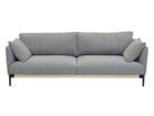 【デュアル/dual / GOODS】のsofa 2P / 3P / ソファ 2人掛け / 3人掛け 張地:ライトグレー(ファブリック)、ベース:ホワイトアッシュ無垢材 / ナチュラル、サイズ:3人掛け|ID: prp329100000000957 ipo3291000000037062357