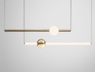 【リーブルーム/LEE BROOM / GOODS】のORION GLOBE PENDANT / オライオン グローブ ペンダント 上:オライオン グローブ ペンダント(本商品)、下:オライオン チューブ ペンダント|ID: prp329100000000970 ipo3291000000036988840