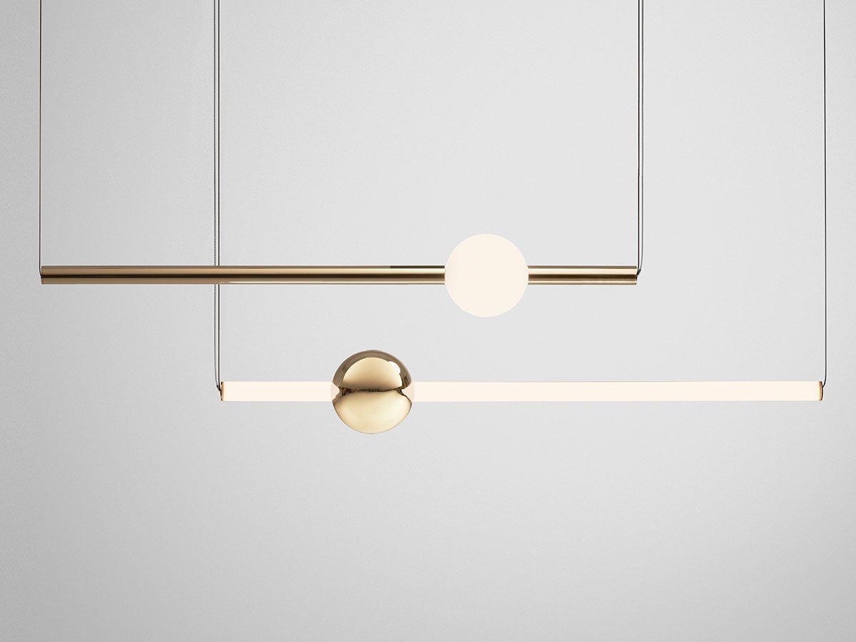 【リーブルーム/LEE BROOM / GOODS】のORION GLOBE PENDANT / オライオン グローブ ペンダント インテリア・キッズ・メンズ・レディースファッション・服の通販 founy(ファウニー) 　送料無料　Free Shipping　アクリル　Acrylic Material　シンプル　Simple, Minimal　チューブ　Tube, Tube Top　ホーム・キャンプ・アウトドア・お取り寄せ　Home Living / Home & Lifestyle / Camping Gear / Outdoor Camping　家具・インテリア　Home Furniture & Interior. Stylish & Functional Living Spaces　ライト・照明　Lamps & Lighting Fixtures　ペンダントライト・吊り下げ照明　Pendant Light / Hanging Light Fixture　上:オライオン グローブ ペンダント(本商品)、下:オライオン チューブ ペンダント|ID: prp329100000000970 ipo3291000000036988840